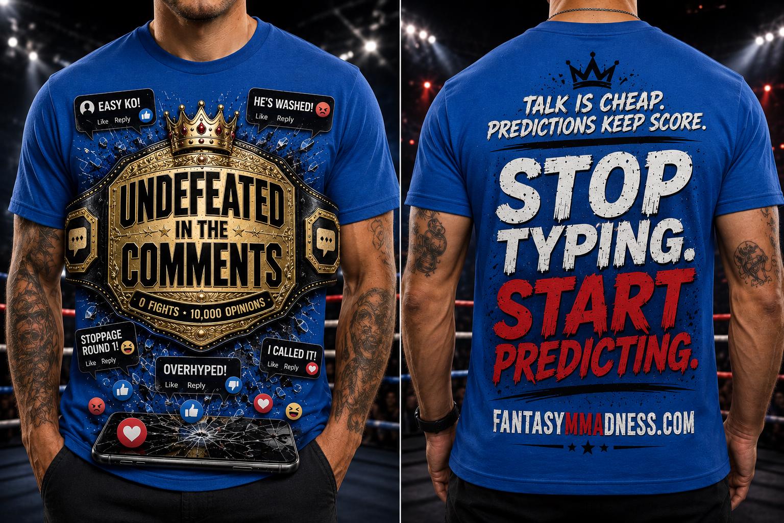 Inspired by Champions. Built for the Fight Commu