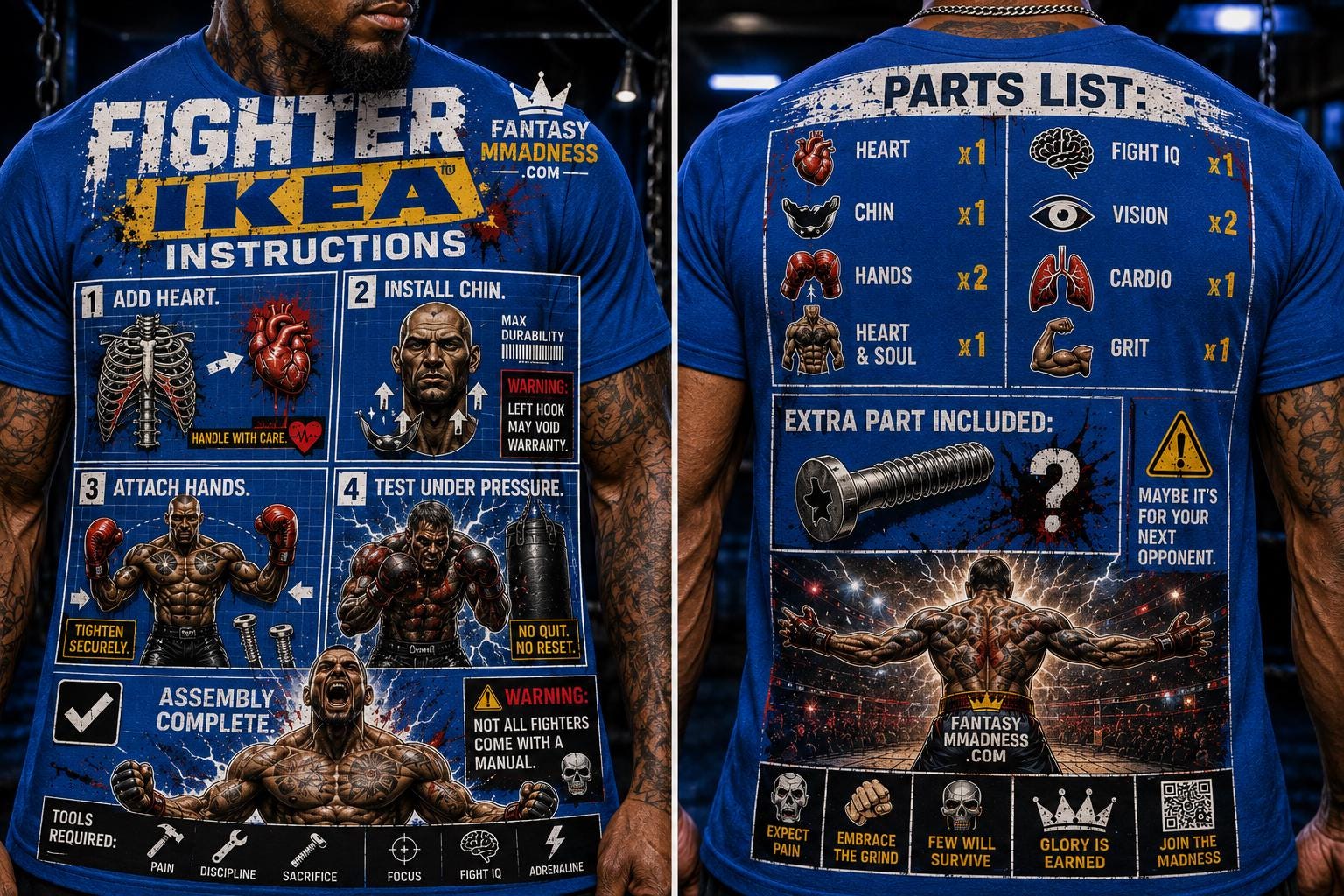 Inspired by Champions. Built for the Fight Commu