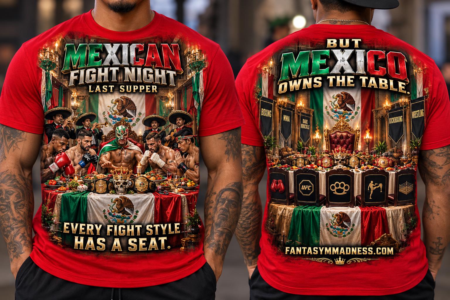Inspired by Champions. Built for the Fight Commu