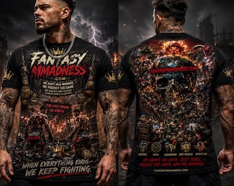 ファンタジーMMADnessコンバットスポーツTシャツ、カスタムグラフィックTシャツ、MMA、ボクシング、UFC、キックボクシング、ストリートウェアアパレル