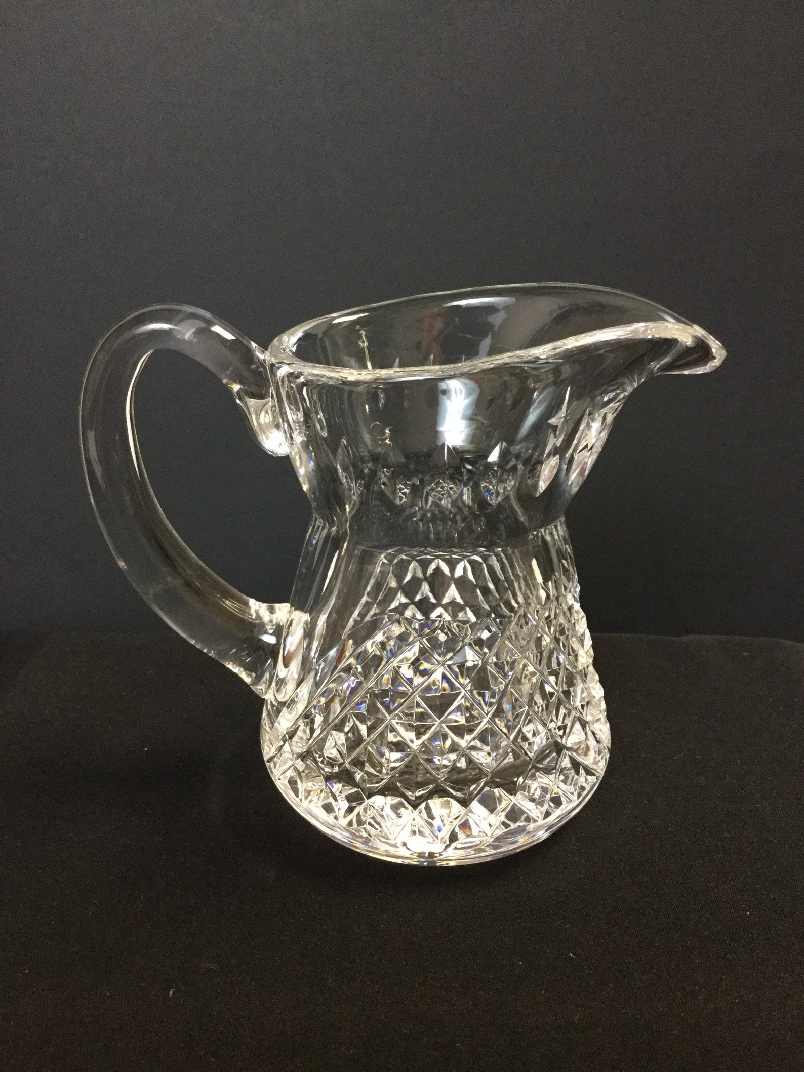 Waterford Alana Lead Crystal Creamer and Sugar Etsy