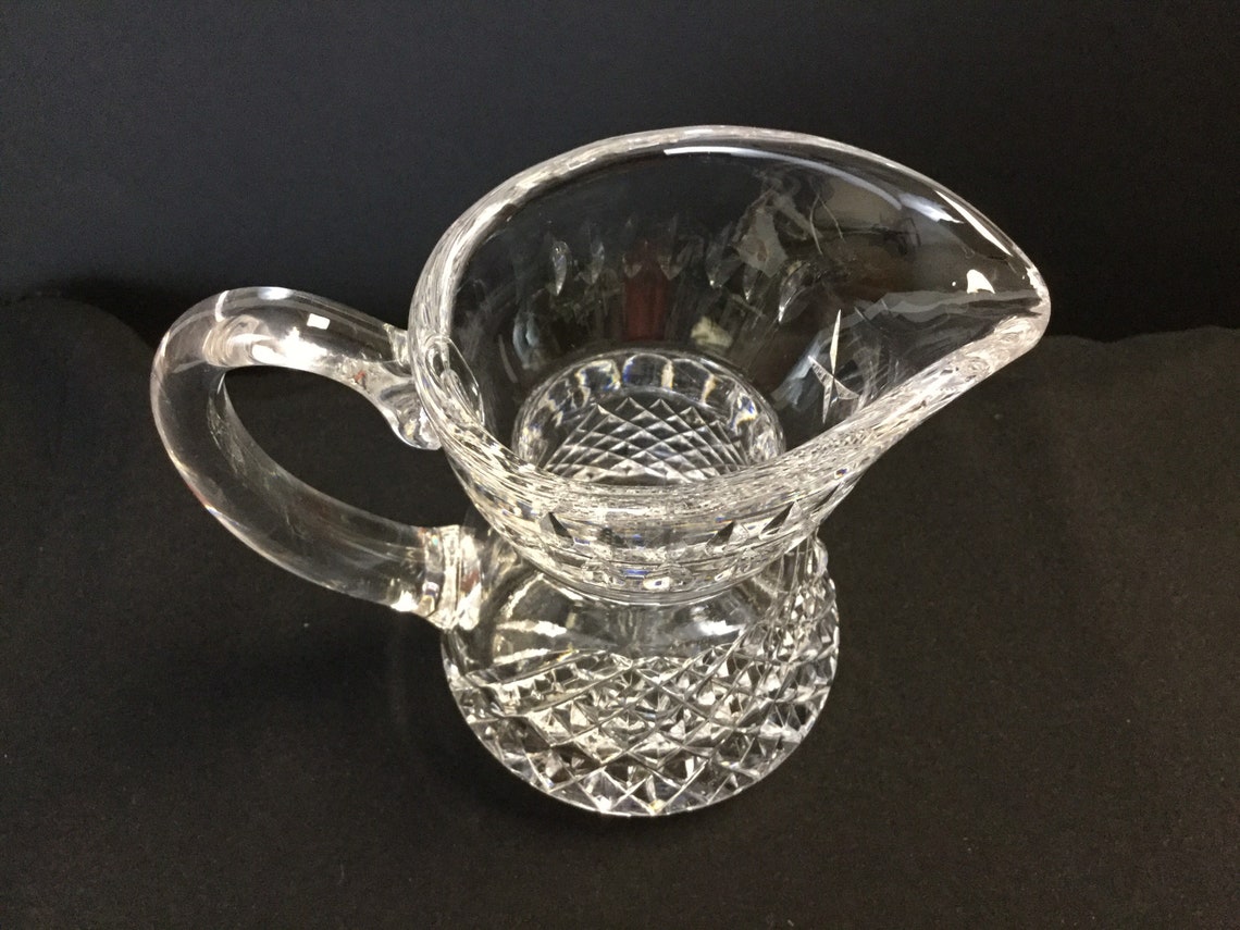 Waterford Alana Lead Crystal Creamer and Sugar Etsy