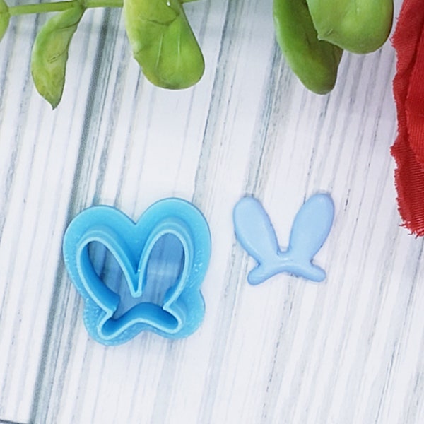 BUNNY EARS polymer clay cutters jewelry earrings fondant cake decorating