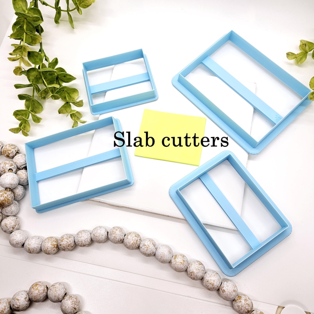 CLAY SLAB Cutter Polymer Clay Tool, Cut Rectangle Clay, Rectangle Clay ...