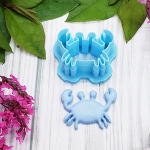 CRAB / polymer clay cutter / jewelry / fondant / cake decorating