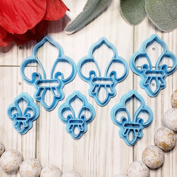 Dress My Cupcake Mini Fleur De Lis Cookie Cutter - Silver - View #6