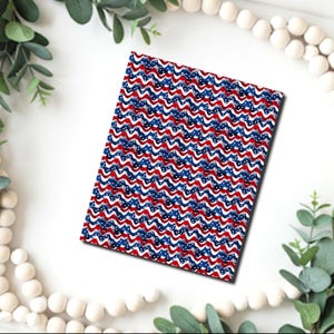 USA patriottische sterren afbeelding transferpapier/polymeerklei WATER TRANSFER papier/klei transfer voor sieraden maken/magisch papier/B642