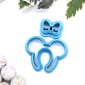 MAGICAL HEADBAND polymer clay cutters,  jewelry making, fondant cake decorating, mouse ears headband, bow headband cutter