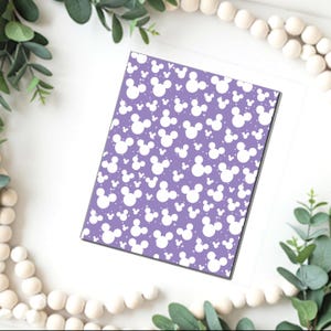 Magische muisoren afbeelding transferpapier /polymeerklei WATER TRANSFER papier / klei feesthoed / hoofdband muizenoren /vel magisch papier / B589