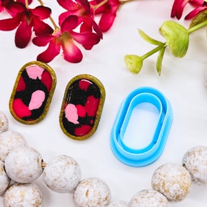 FRAMED PILL / polymer clay cutters / jewelry making / fondant cake decorating