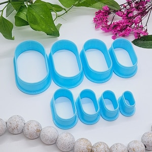 PILL shape / polymer clay cutters / jewelry making / fondant / cake decorating