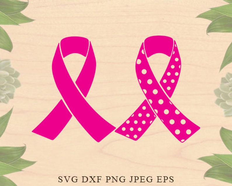 Download Awareness Ribbon SVG File Cutting Template breast cancer ...