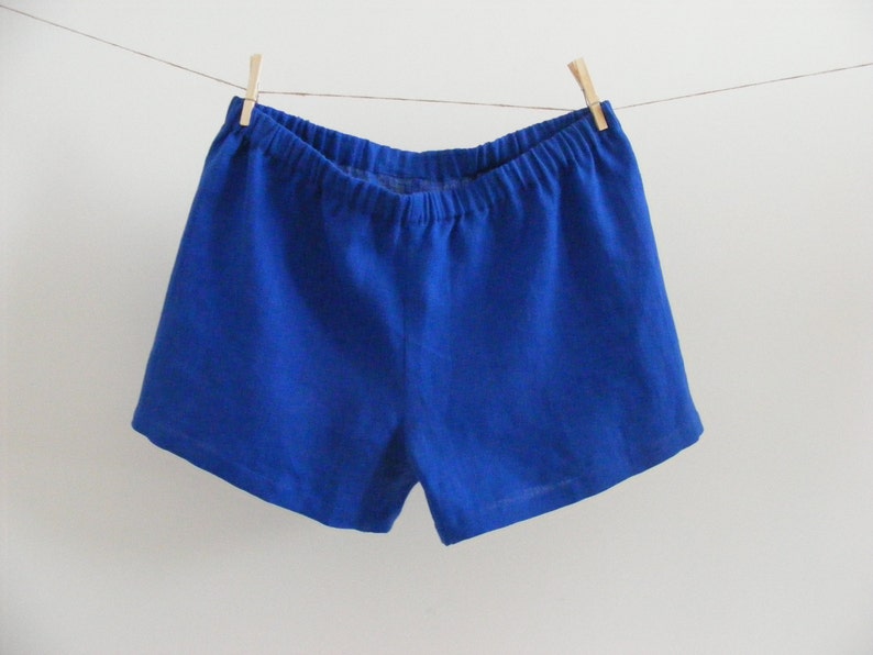 Simply Classic Pure Linen Boxer Shorts. Ukrainian shop. Support Ukraine image 3