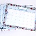 Monthly planner - Yearly pack, weekly planner, pad planner, weekly planner board, weekly board, organizer, desk pad