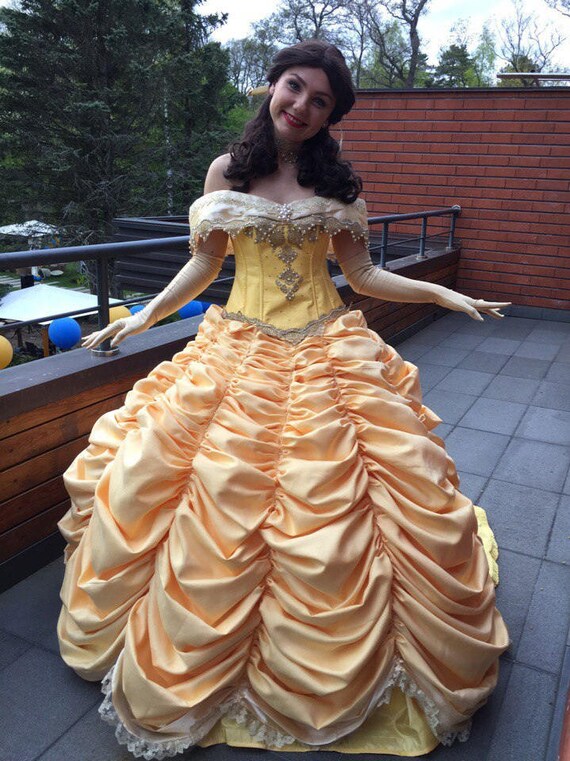 belle beauty and the beast cosplay