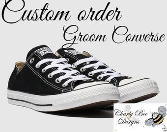 personalised converse shoes