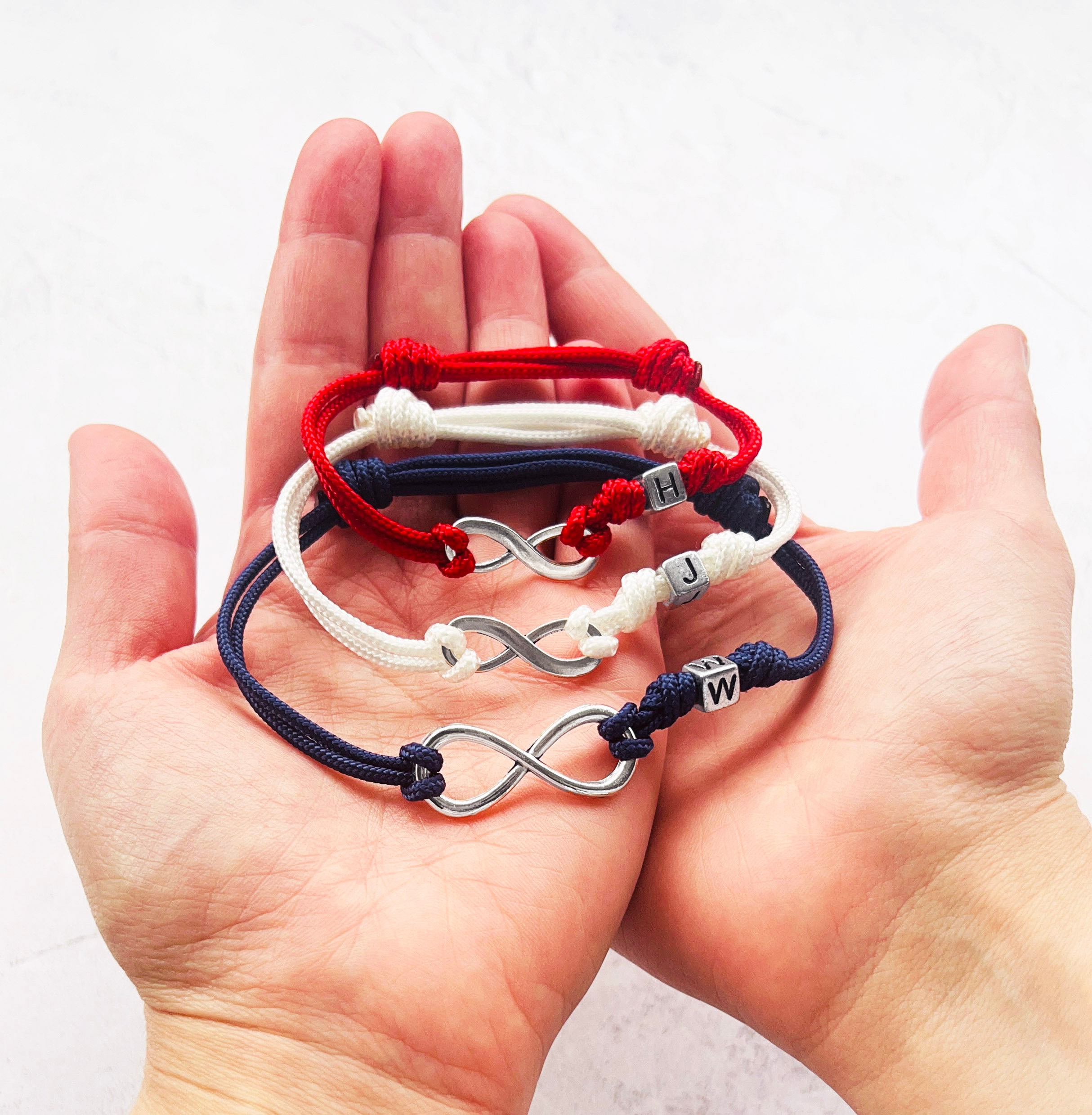 Mother daughter bracelets set of 3 clearance