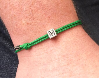 Personalised Paracord Bracelet for Husband, Birthday Present For Hubby, Personalised Jewellery For Men, Initial Bracelet, Man Bracelet UK