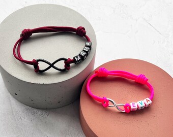 Mom & Daughter/Son Infinity Bracelet Set, Mother and Daughter Jewellery, Mommy and Son Bracelets, Mama Child Matching Bracelets, Mum and Me