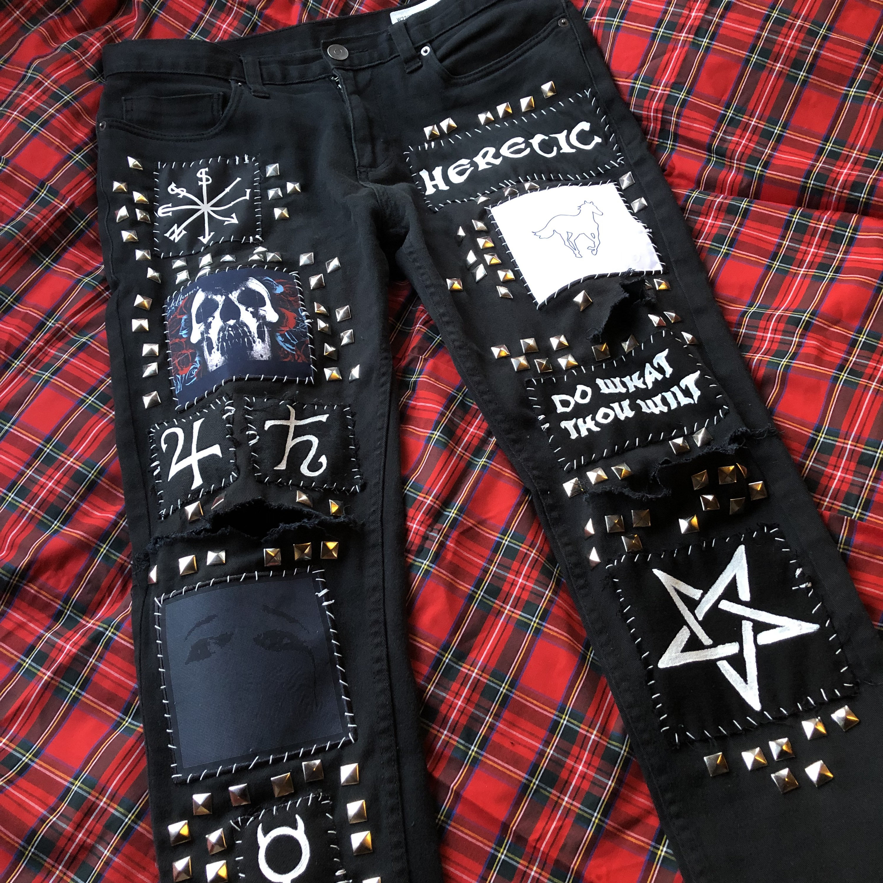 Custom Order Crust Pants Punk Trousers Etsy UK