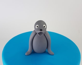 Seal Cake Topper Seals Cake Topper Sea Animal Cake Topper Cute Seal Cake Topper Birthday Cake Topper