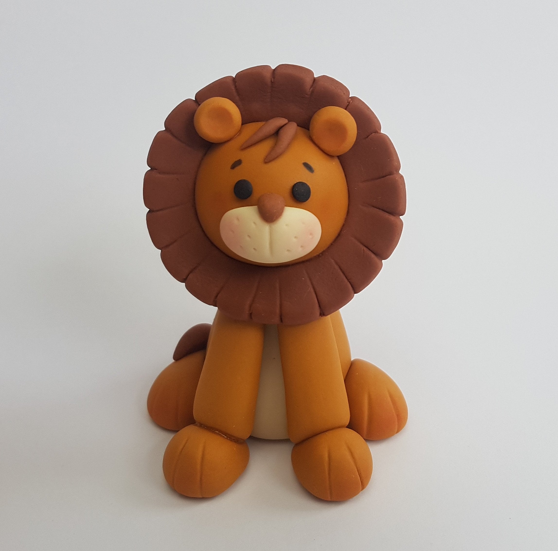 Set Decorazioni Per Torte Animali Della Giungla – 6 Pezzi Con Leone, Scimmia, Giraffa E Cartello 'Happy Birthday' Per Feste A Tema Safari E Baby Shower