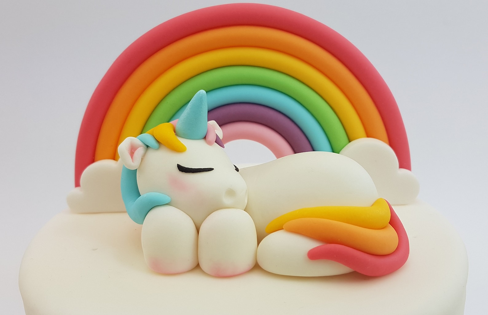 Fondant Unicorn Cake Toppers Page Six