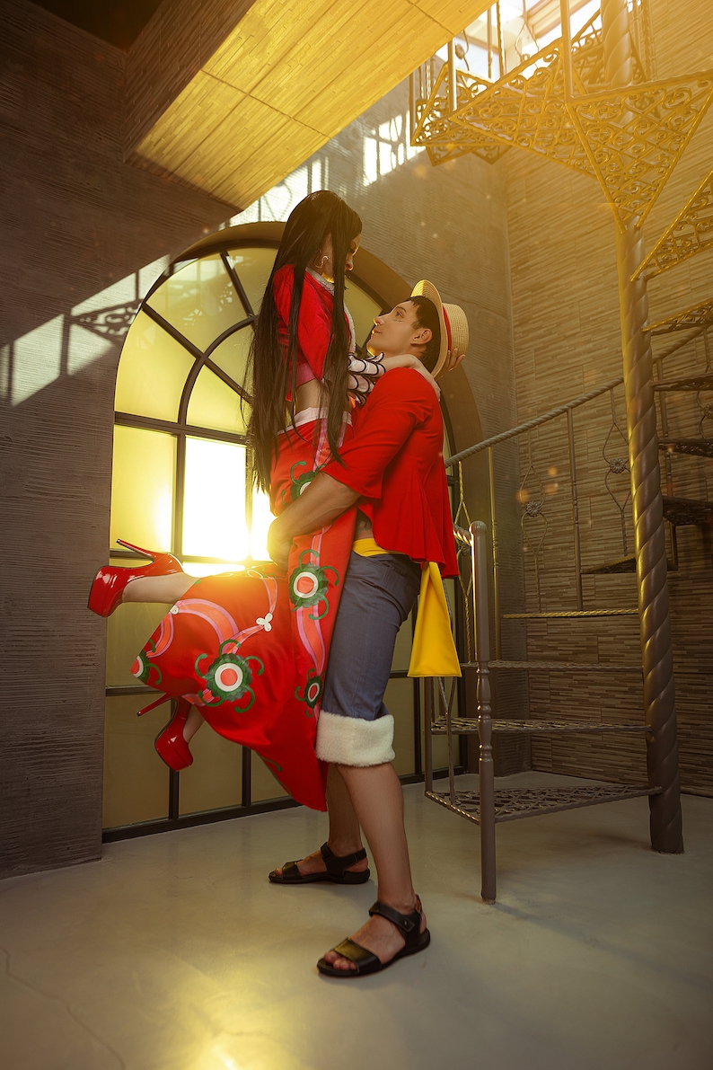 Boa Hancock One Piece Cosplay Costume Abdul Halloween Costume Etsy