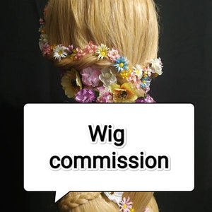 Wig commission Cosplay Halloween costume Adult handmade cosplay costume Custom Order