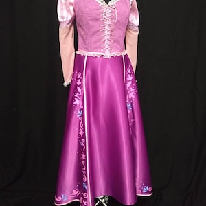 Rapunzel Halloween cosplay costume Adult handmade cosplay costume Custom Order