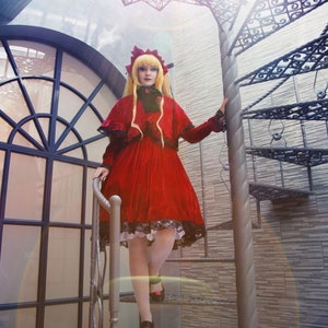 Shinku Cosplay Halloween costume Adult handmade cosplay costume Custom Order