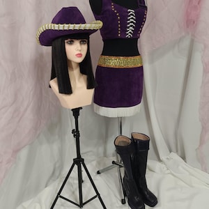 Nico Robin Cosplay Costume Violet Version