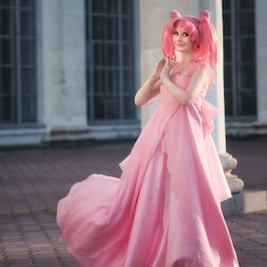 Custom Order based on Princess Chibi Moon Dress Cosplay Halloween costume Adult handmade
