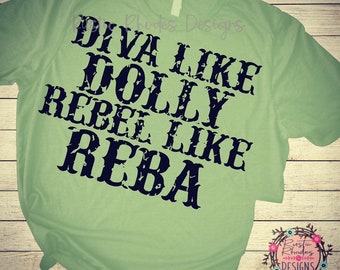 REBA McENTIRE COUNTRY ARTIST LIGHT IRON ON T-SHIRT TRANSFER NEW
