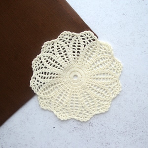 Digital Pattern for crochet doily, Pattern with photo tutorial for crochet doily , PDF digital Download