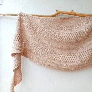 PROVЕNCE shawl knitting pattern , Shawl Knitting pattern pdf, Instant Download Pdf , Simple shawl knitting pattern