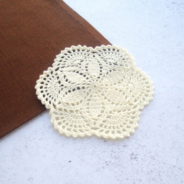 Digital Pattern for crochet doily, Pattern with photo tutorial for crochet doily , PDF digital  Download