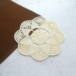 Digital Pattern for crochet doily, Pattern with photo tutorial for crochet doily , PDF digital Download
