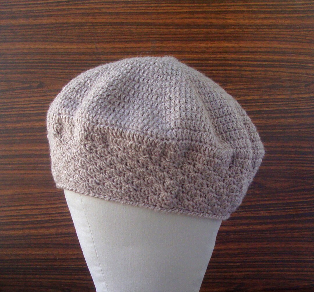 CROCHET PATTERN Beret Crochet PDF Pattern Easy Crochet Etsy