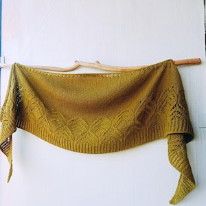 Spring  Shawl Knitting Pattern , Shawl Knitting Pattern Pdf , Instant download Pdf , Diy Tutorial