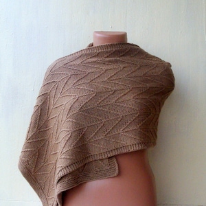 Zigzags Shawl Knitting Pattern ,  Instant Download Pdf  , Shawl Knitting Pattern ,  Diy Tutorial