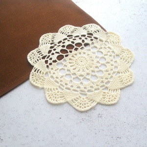 Digital Pattern for crochet doily, Pattern with photo tutorial for crochet doily , PDF digital Download