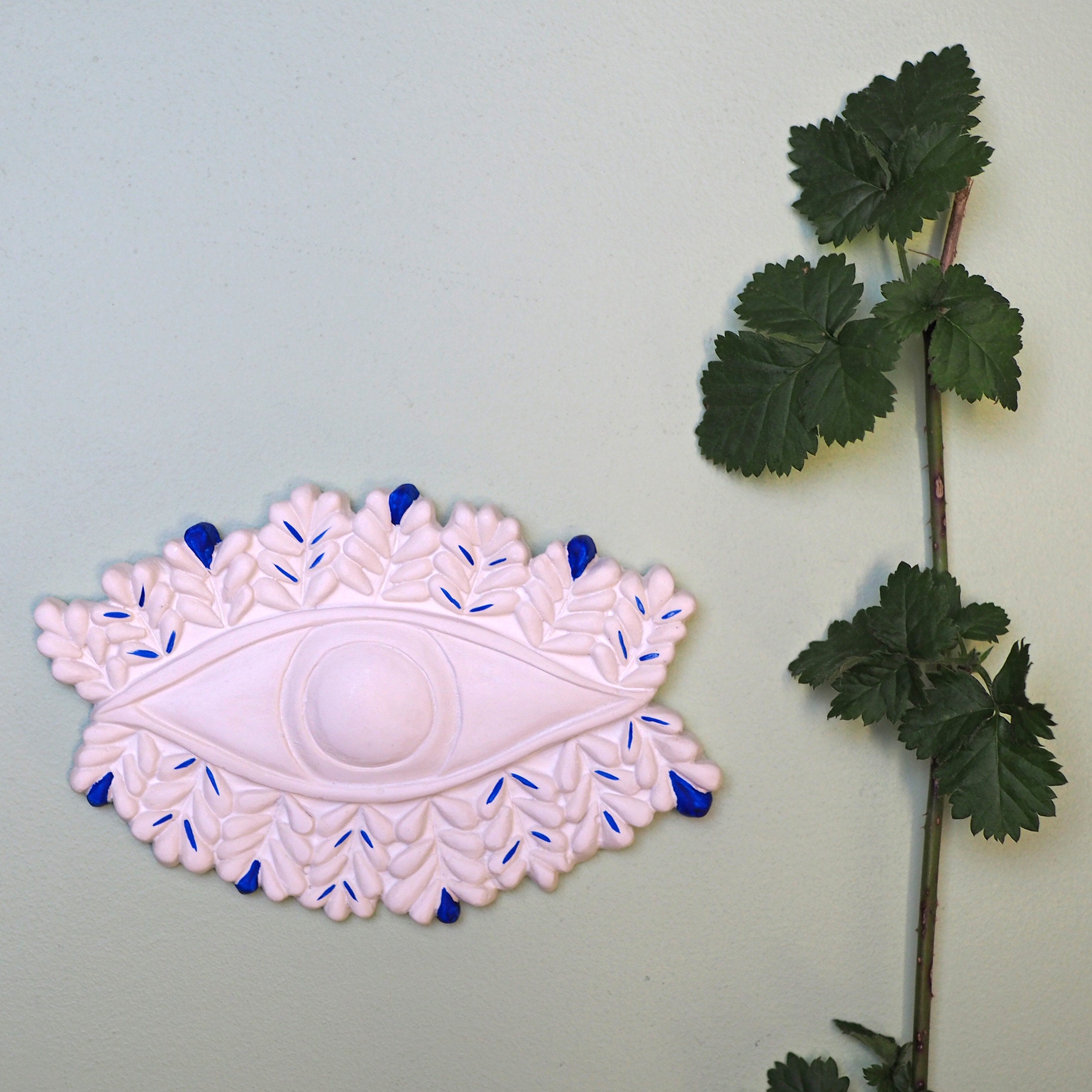 Ex-Voto en Plâtre Pour Décoration d'intérieur Forme Oeil