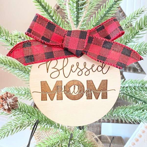 Mom Ornament Etsy