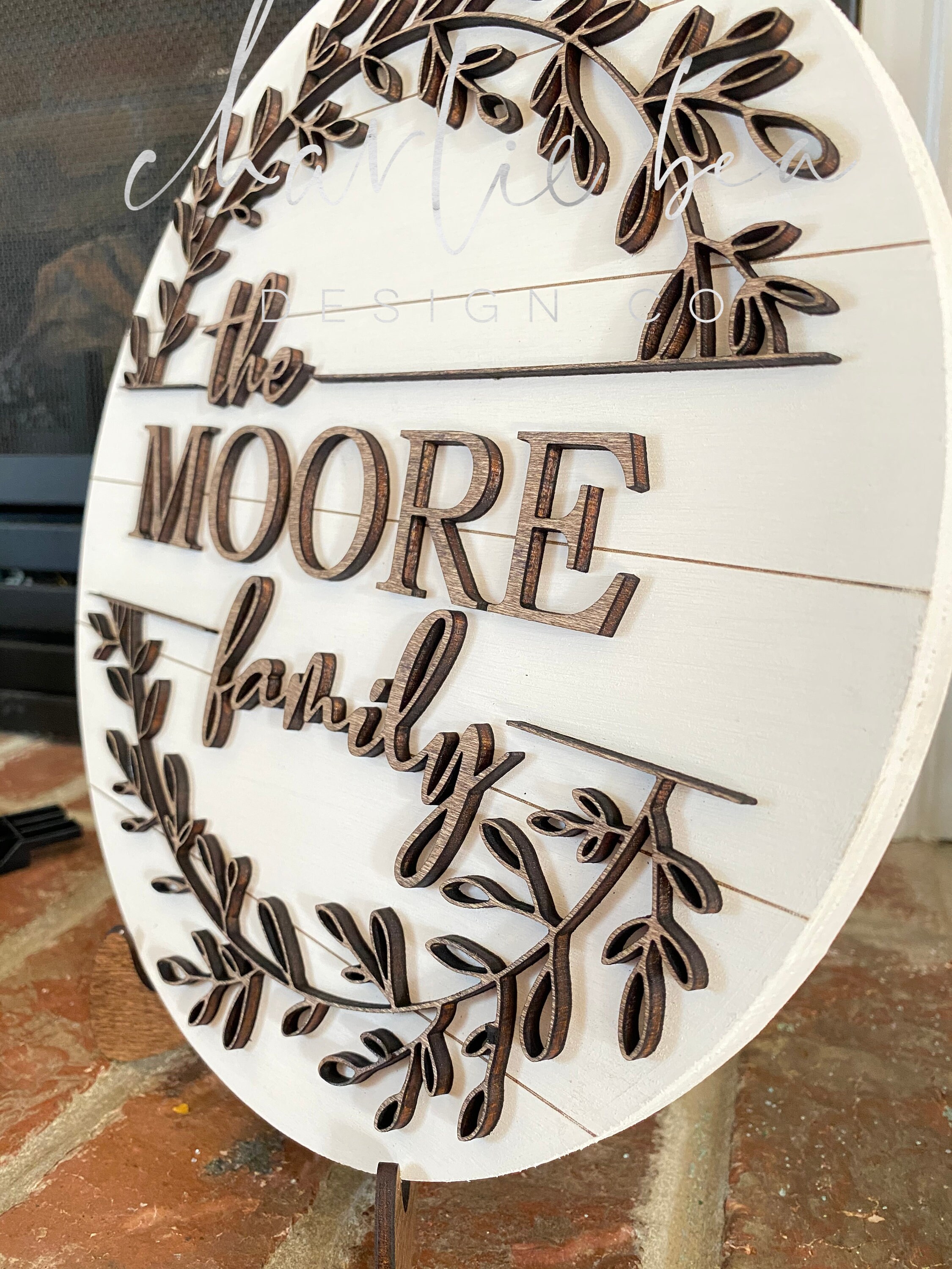 Rustic Last Name Sign Shiplap Wall Decor House Warming Gift Etsy