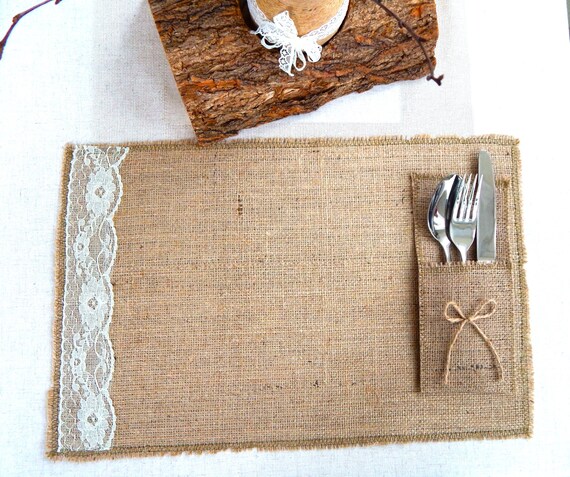 Burlap Placemats Burlap Place Mats Holiday Burlap Place Etsy