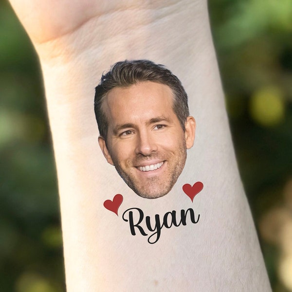 Personalized Bachelorette Brides Face Tattoos Etsy