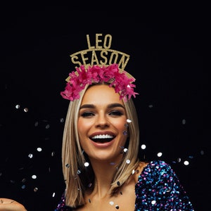 Zodiac headband zodiac theme birthday party leo headband horoscope birthday party decorations horoscope headband birthday headband