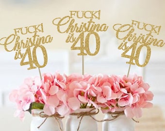 40th birthday centerpieces 40 centerpieces 40th birthday party 40th birthday decor gold 40th birthday party decorations 40th party decor