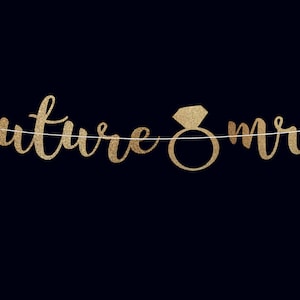 Future mrs banner bridal shower banner future mrs sign bridal shower decor engagement banner wedding shower decorations bachelorette party